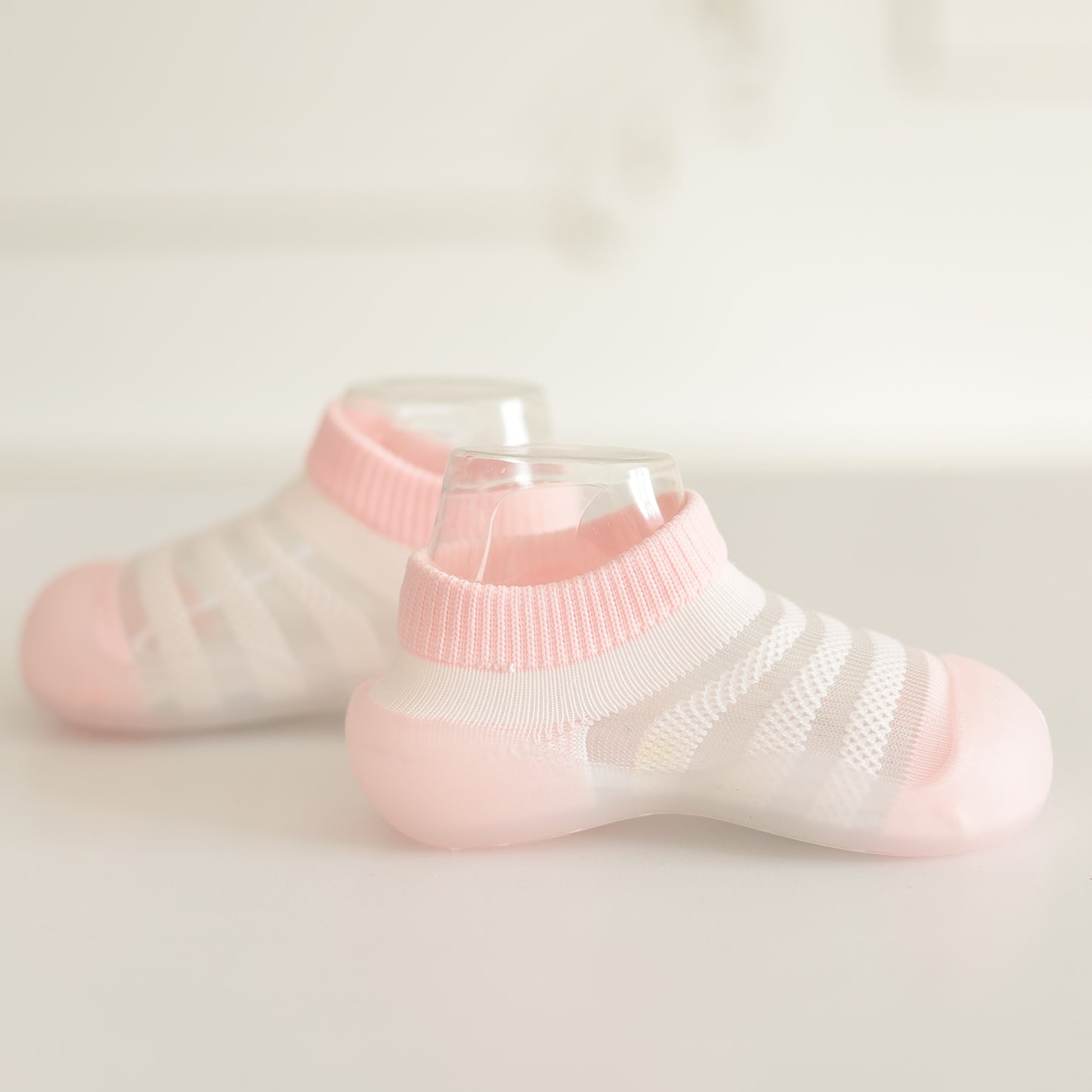Çorap ayakkabı / Pembe Zebra