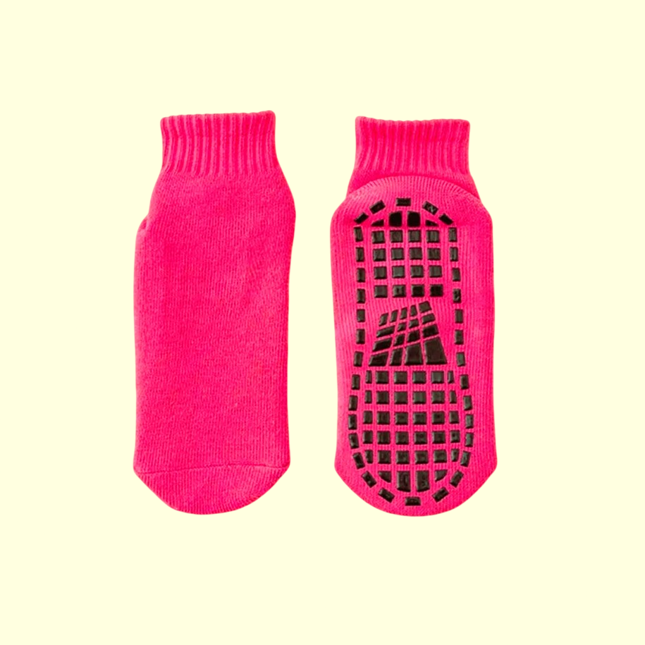 4 Çift kaymaz kışlık Çorap 1- 4 Yaş (Pembe-S)